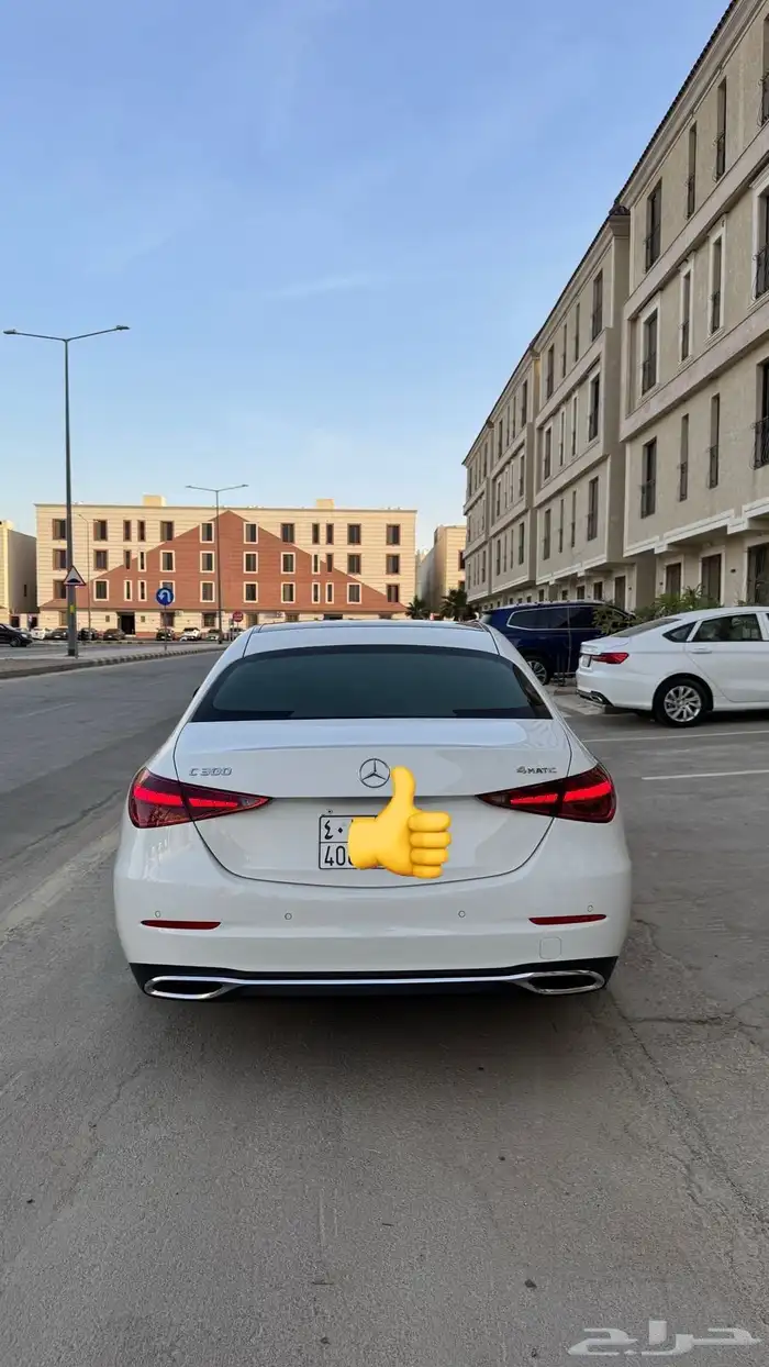 مرسيدس C300 موديل 2024 شبه وكالة 7000 كلم 7