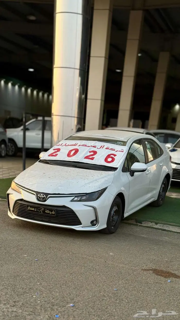 تويوتا كورولا XLI ستاندر طيس مكينة 2.0 موديل 2026 1