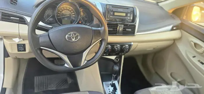 تويوتا يارس 2015 اتواماتيك بحاله ممتاذ فحص جديد اليوم 5