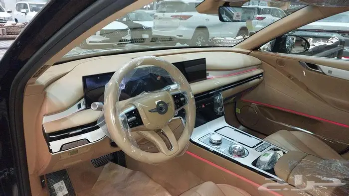 جينسس G 80 برستيج اسود داخلي جملي 2026 سعودي 15
