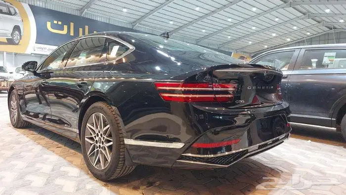 جينسس G 80 برستيج اسود داخلي جملي 2026 سعودي 4