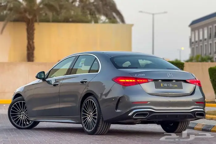 مرسيدس C200 AMG 2025 رمادي خليجي 3