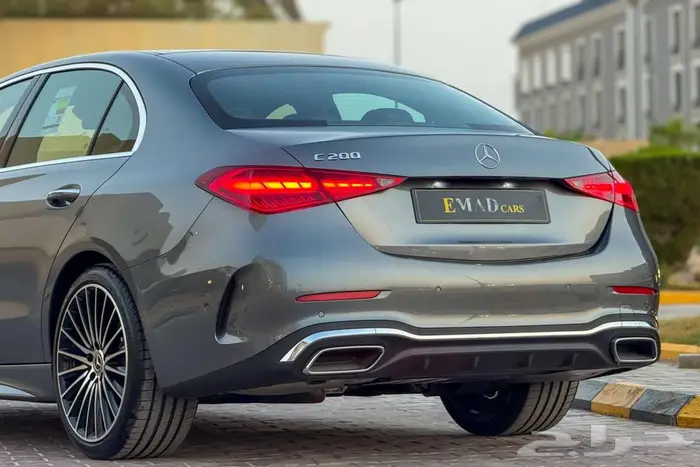 مرسيدس C200 AMG 2025 رمادي خليجي 4