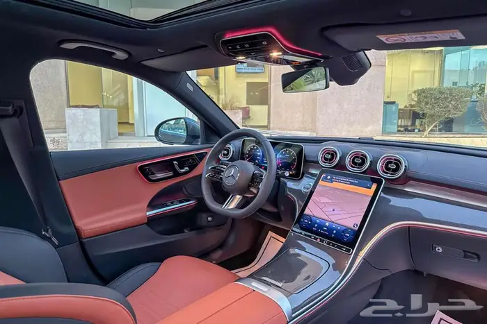 مرسيدس C200 AMG 2025 رمادي خليجي 7