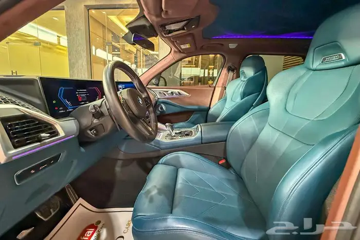 BMW XM V8 2024 اسود سعودي تحت الضمان 8