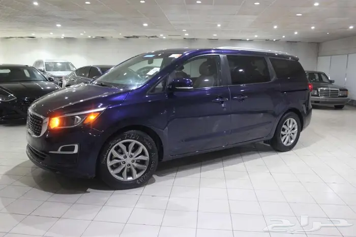 كيا كارنيفال 2020 ازرق بطاقة جمركية 0