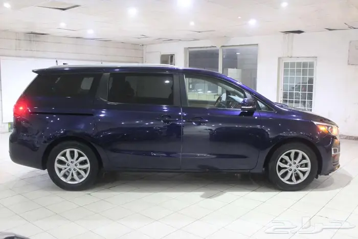 كيا كارنيفال 2020 ازرق بطاقة جمركية 1