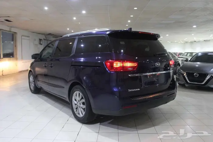 كيا كارنيفال 2020 ازرق بطاقة جمركية 20