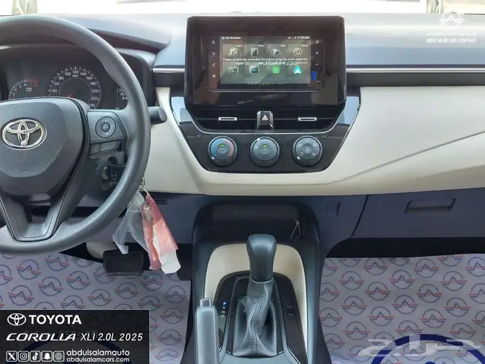 تويوتا - كورولا XLi مطور وطيس - م2.0 بنزين سعودي 2025 8