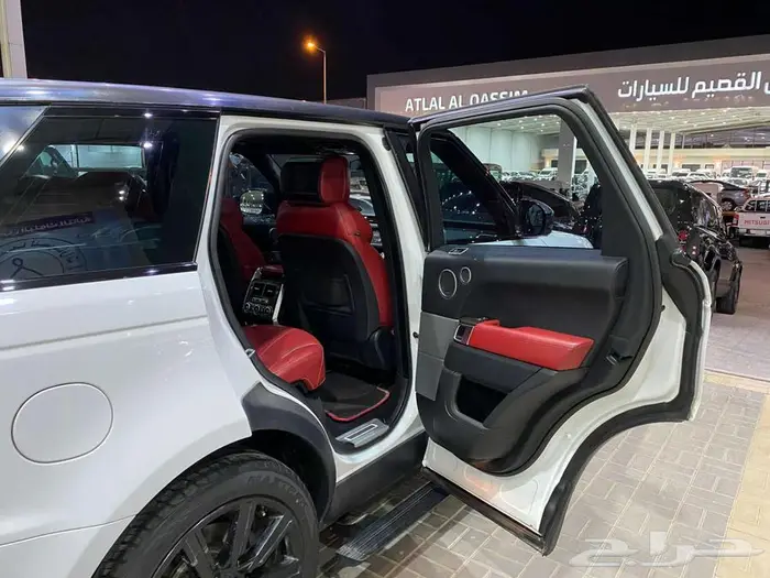 رينج روفر 2016 ابيض سبورت سوبر تشارجد ماشيه 314000كم 28