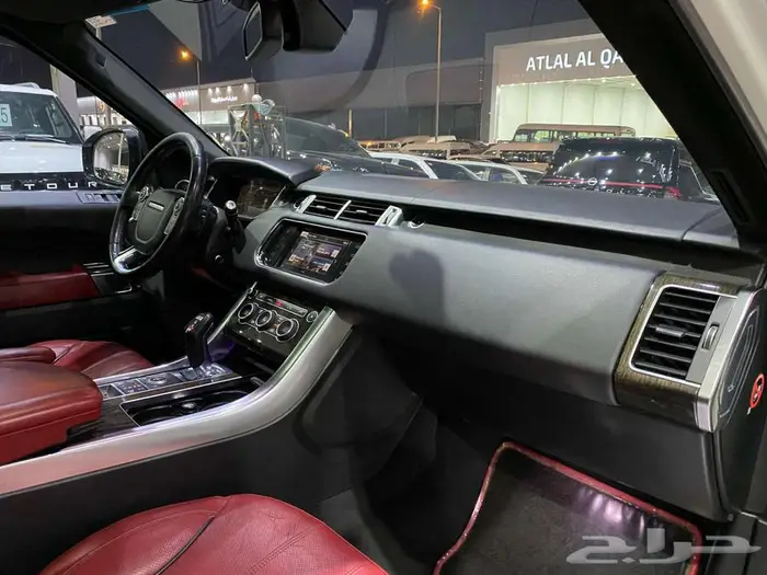 رينج روفر 2016 ابيض سبورت سوبر تشارجد ماشيه 314000كم 37