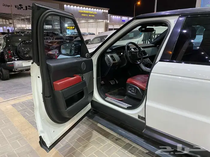 رينج روفر 2016 ابيض سبورت سوبر تشارجد ماشيه 314000كم 10