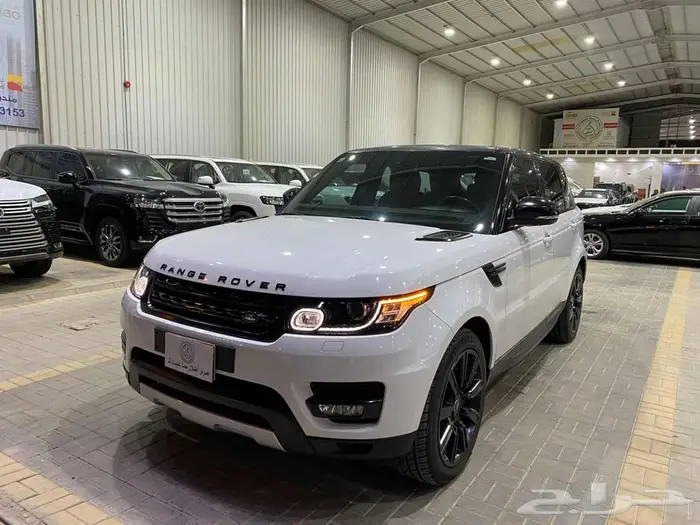 رينج روفر 2016 ابيض سبورت سوبر تشارجد ماشيه 314000كم 12