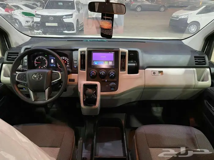 تويوتا باص هايس ركاب سقف عالي 2026 ديزل ابيض جير عادي سعودي 6