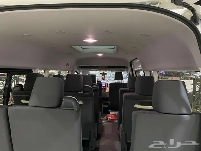 تويوتا باص هايس ركاب سقف عالي 2026 ديزل ابيض جير عادي سعودي 30