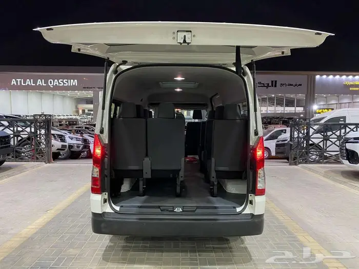 تويوتا باص هايس ركاب سقف عالي 2026 ديزل ابيض جير عادي سعودي 28