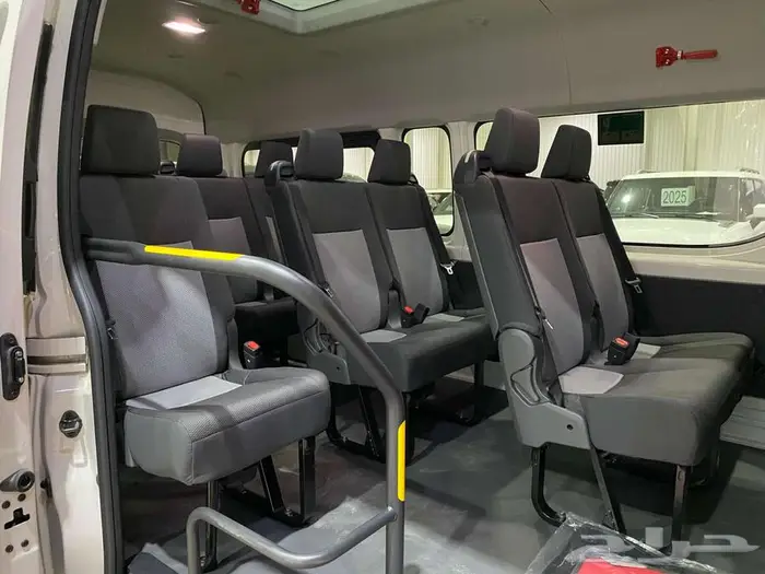 تويوتا باص هايس ركاب سقف عالي 2026 ديزل ابيض جير عادي سعودي 13