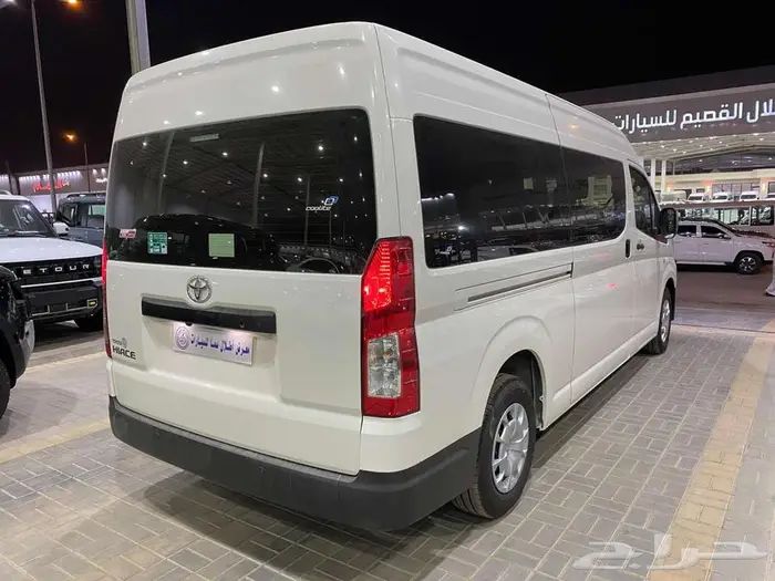 تويوتا باص هايس ركاب سقف عالي 2026 ديزل ابيض جير عادي سعودي 23