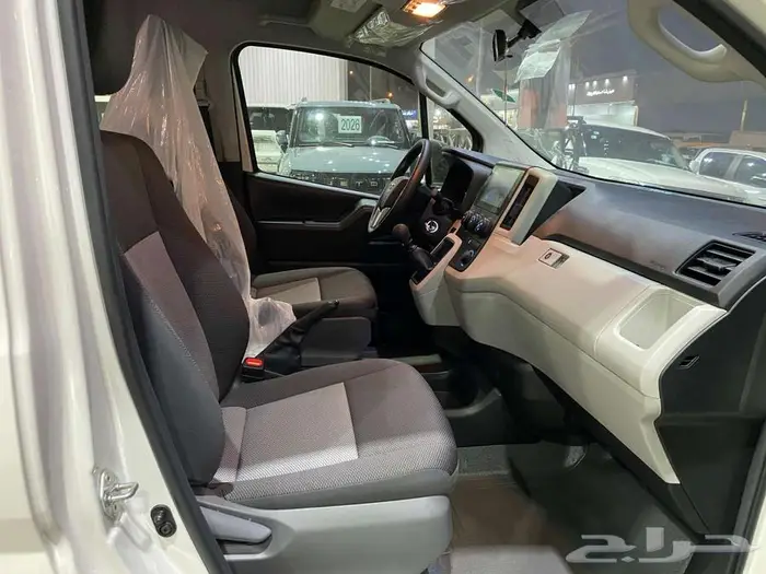 تويوتا باص هايس ركاب سقف عالي 2026 ديزل ابيض جير عادي سعودي 21