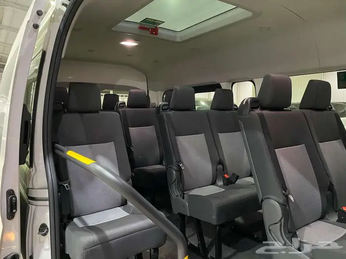 تويوتا باص هايس ركاب سقف عالي 2026 ديزل ابيض جير عادي سعودي 25