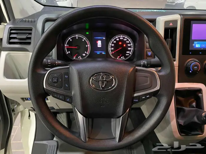 تويوتا باص هايس ركاب سقف عالي 2026 ديزل ابيض جير عادي سعودي 20