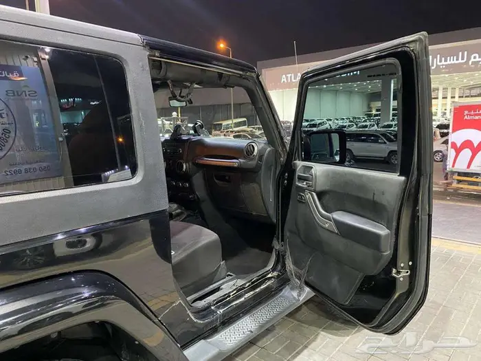 جيب رنجلر سبورت 2015 اسود ماشيه 154000كم 16