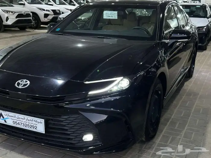 كامري E استاندر خليجي 2025 صادر لوحات 2