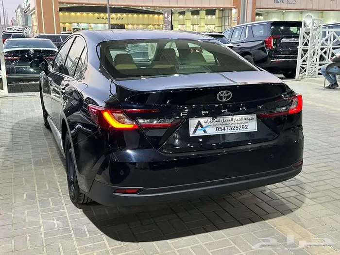 كامري E استاندر خليجي 2025 صادر لوحات 3