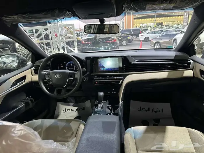 كامري E استاندر خليجي 2025 صادر لوحات 9