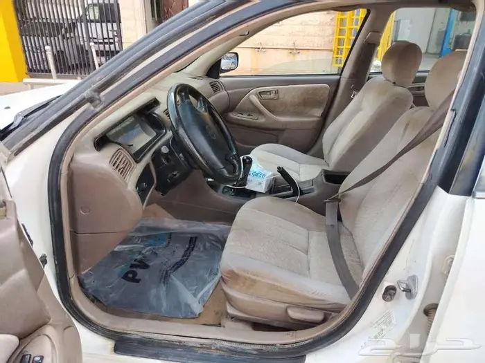 توياتا كامري 1999 ابيض جير عادي زجاج كهرب ب 6000 ريال 9