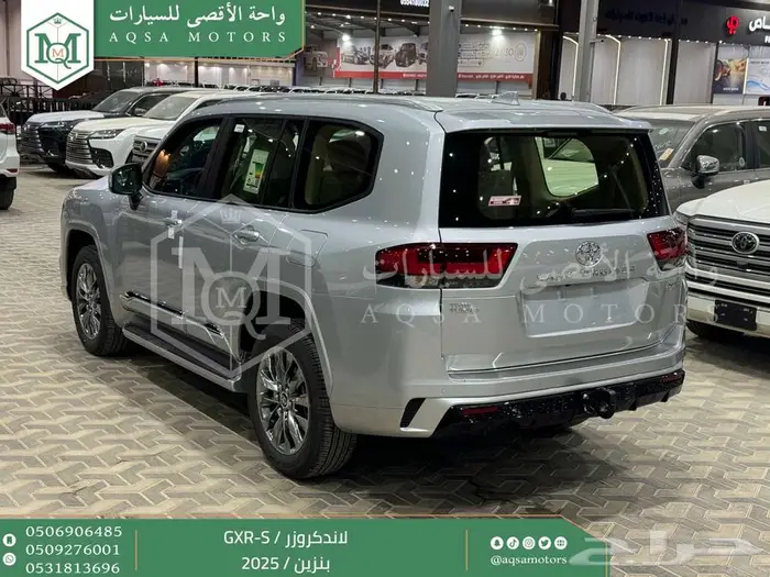 تويوتا لاندكروزر جي اكس ار اس فضي بنزين 2025 اقل سعر 29