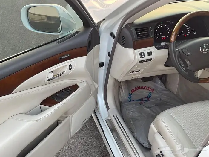 لكزس 460 لارج ابيض لؤلؤي 6