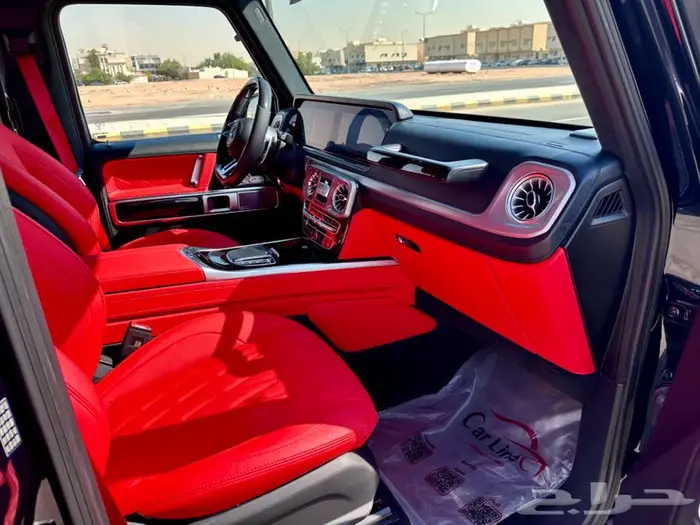 مرسيدس جي كلاس 500 جفالي معدل 25 وكاله شبه جديد 13