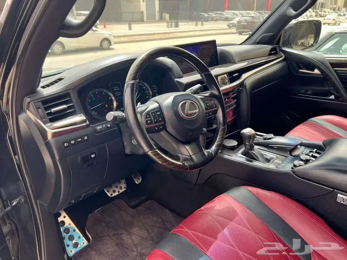لكزس LX570 موديل 2019 بلاك ادشن بدي وكاله 6
