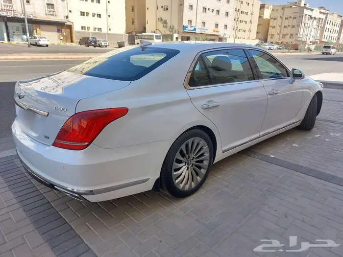 جينسيس G90 2017 رويال V6 نظيفة وكالة 0