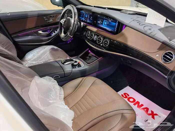 S560 KIT AMG VIP ملكي 2018 سبيشل كالاصفار 1