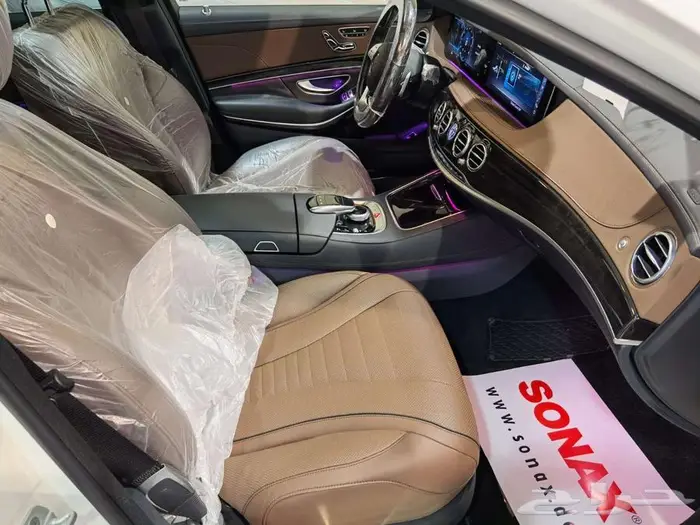 S560 KIT AMG VIP ملكي 2018 سبيشل كالاصفار 9