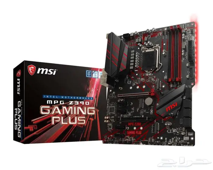 مذربورد العاب Z390 msi gaming plus  معالج i5 9400F 0