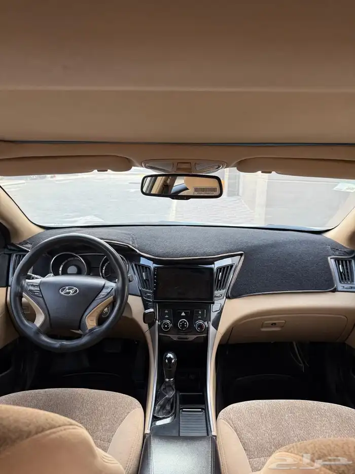 سوناتا2014 فل نظيفه وع الشرط 17