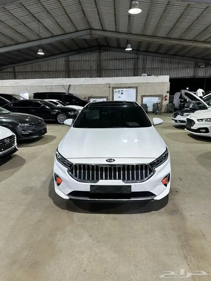 كيا كادينزا ابيض 2020 بنزين بطاقة جمركية وارد كوريا 1