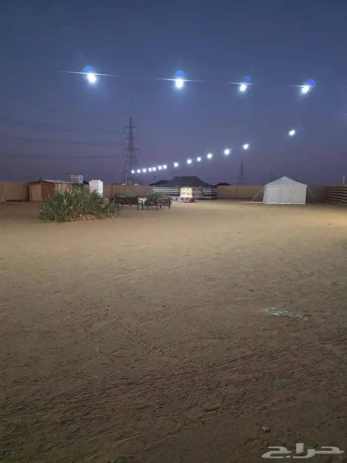 مخيم للايجار شمال الرياض - 65 كيلو 4