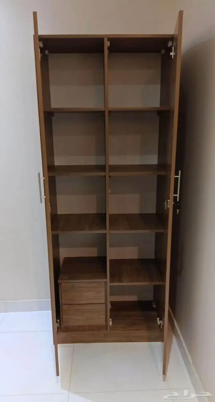 2 doors wardrobe دواليب درفتين متوفر 24