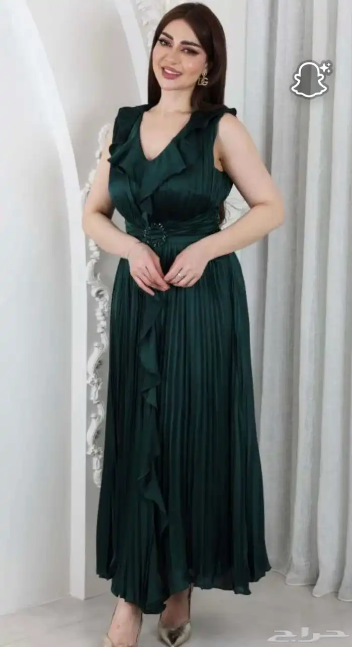 فستان جديد ب الورقه من اتزماين مقاس وسط السعر 120 1