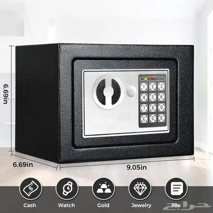 خزنة فندقية الكترونيه بضمان عامين DLC 2