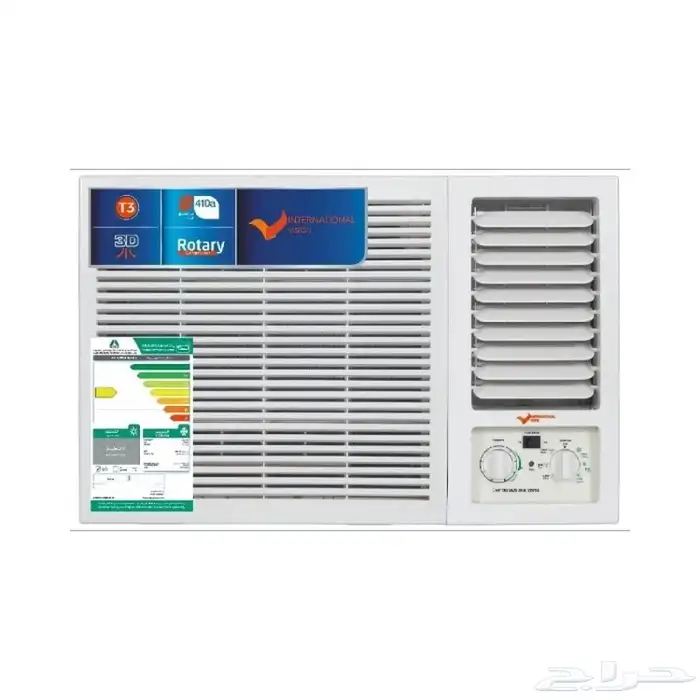 مكيف شباك انترناشونال فيجين 18 الف وحدة   بارد 0