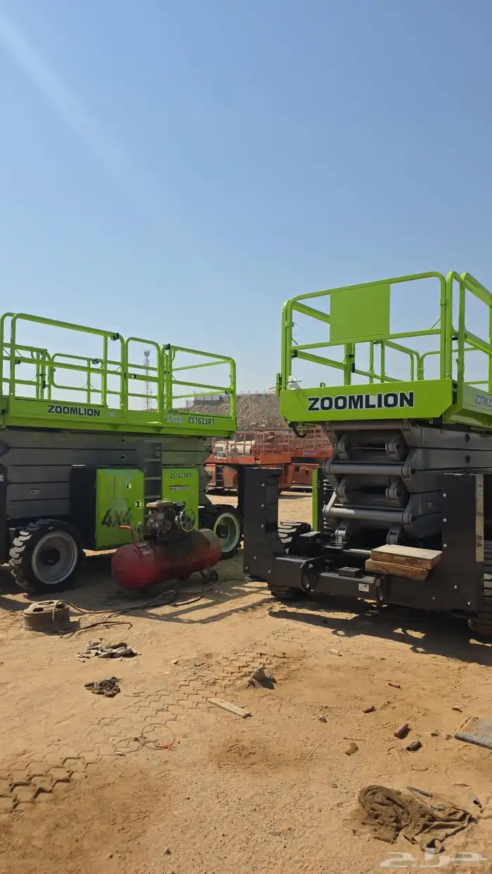 مانلفت 22متر للايجار اليومي والاسبوعي سيزرلفت للايجار رافعات 7