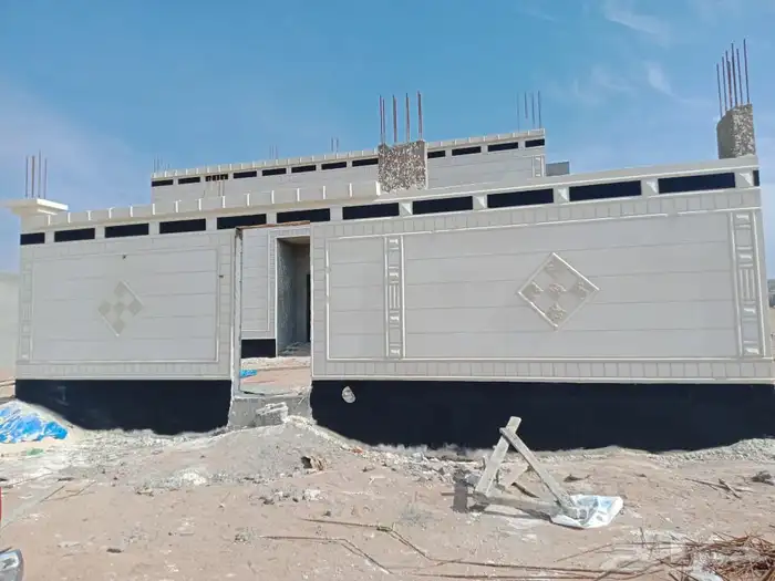 لياسة اسمنتيه بديل الحجر الطبيعي وديكورات خارجيه بجميع الاشك 5