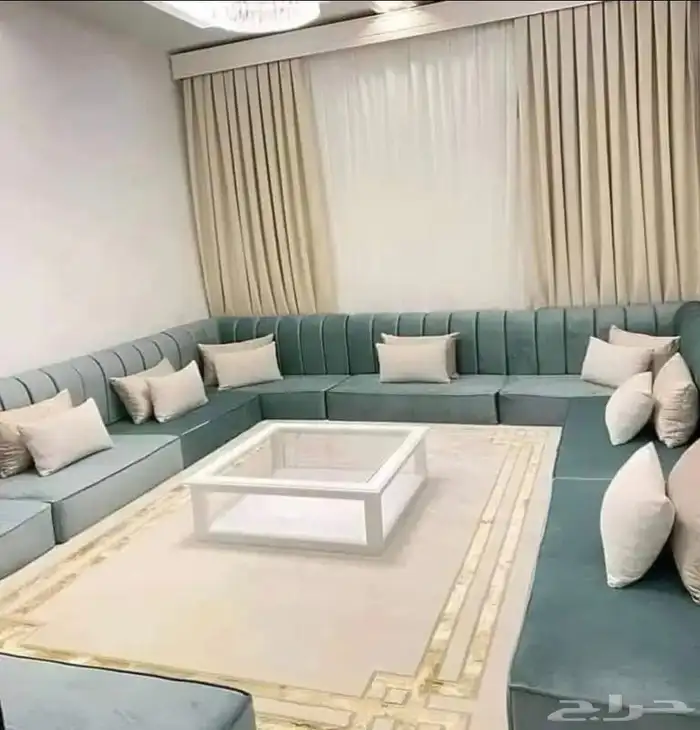 كنب مجلس مساند تفصيل وا تنجيد ستائر ويفي امريكي... 8