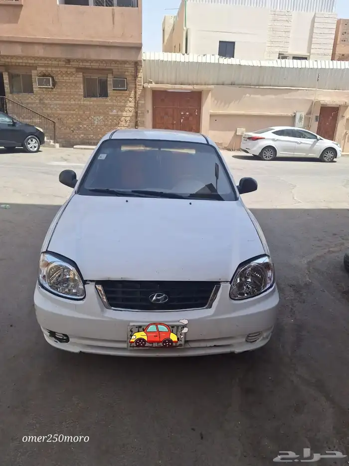 هيونداي أكسنت 2004 للبيع الموقع العلا القير عادي 1