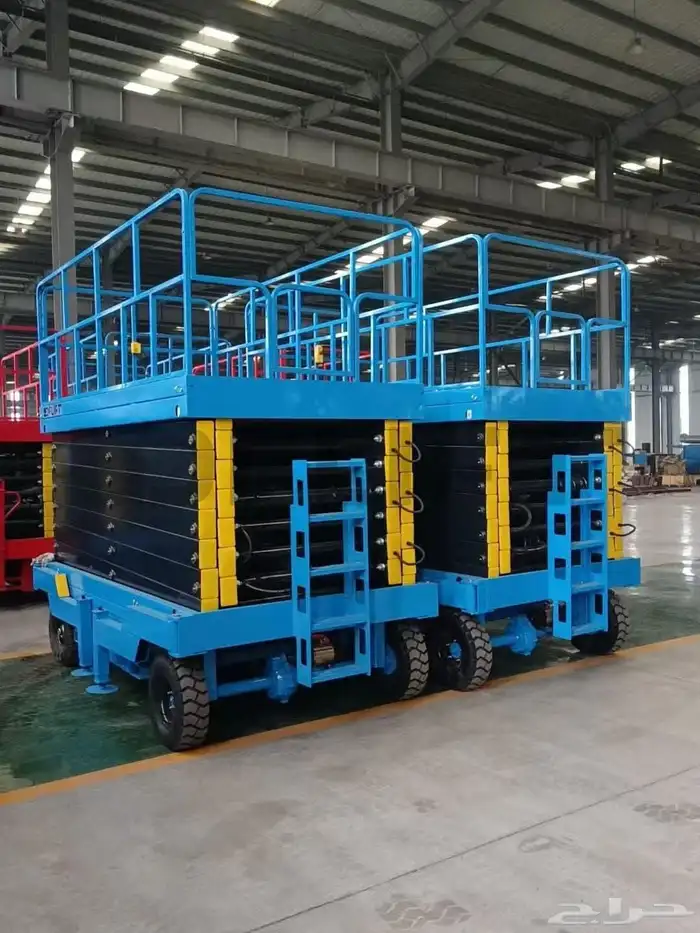 سيزر لفت للايجار بجميع امتارها رافعة مقصية 1